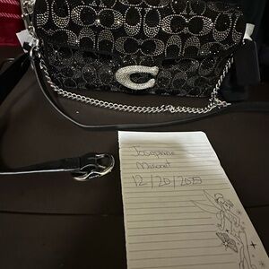 Tabby 26 Shoulder Bag with Signature Beading